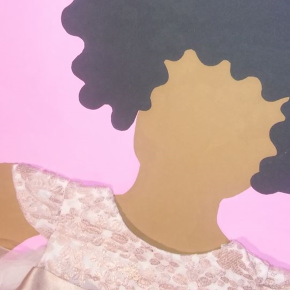 Little Girl in a PINK DRESS | WALL DECOR - Picture 2 of 6